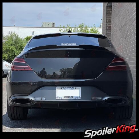 SpoilerKing Rear Window Roof Spoiler Visor with Center Cut (284RC) Compatible with Genesis G70 2018-present in Saudi Arabia