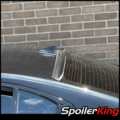 SpoilerKing Rear Window Roof Spoiler Visor with Center Cut (284RC) Compatible with Genesis G70 2018-present in Saudi Arabia