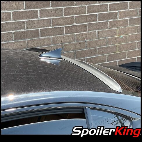 SpoilerKing Rear Window Roof Spoiler Visor with Center Cut (284RC) Compatible with Genesis G70 2018-present in Saudi Arabia