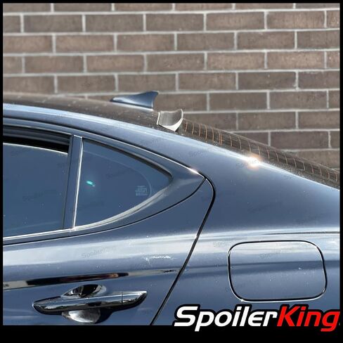 SpoilerKing Rear Window Roof Spoiler Visor with Center Cut (284RC) Compatible with Genesis G70 2018-present in Saudi Arabia