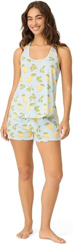PJ Salvage womens [Amazon Exclusive] Cool Touch Jersey Tank 2-piece Pj Set in Saudi Arabia