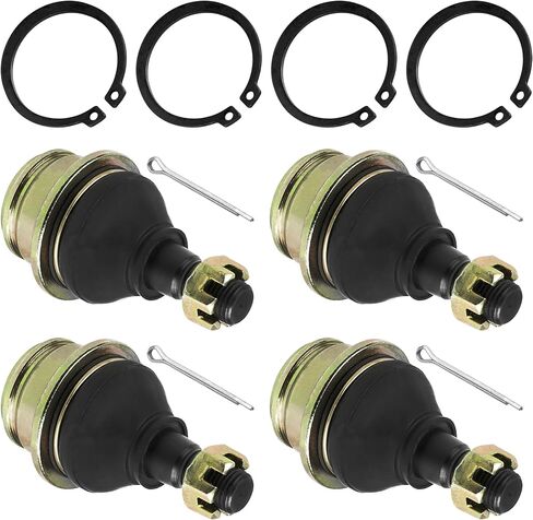 Caltric Front Lower and Upper Ball Joint Compatible With Yamaha Wolverine R-SPEC YXE700 2016-2018 / Qty 4 in Saudi Arabia
