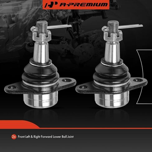 A-Premium 2 x Front Forward Lower Ball Joint, Compatible with BMW E83 Series - X3 2007 2008 2009 2010 in Saudi Arabia