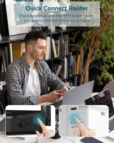 WiFi Extender ، WiFi Extender Signal Booster ، WiFi Booster ، WiFi Range Extender ، WiFi Repeater ، يغطي ما يصل إلى 12880 قدمًا مربعًا و 105 أجهزة ، معززة إشارة WiFi للمنزل (لون الأرز الأبيض) in Kuwait
