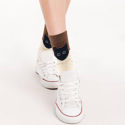 Womens Cat Socks Cute Gifts funny cat socks womens size 9-11 birthday gifts for women in Saudi Arabia