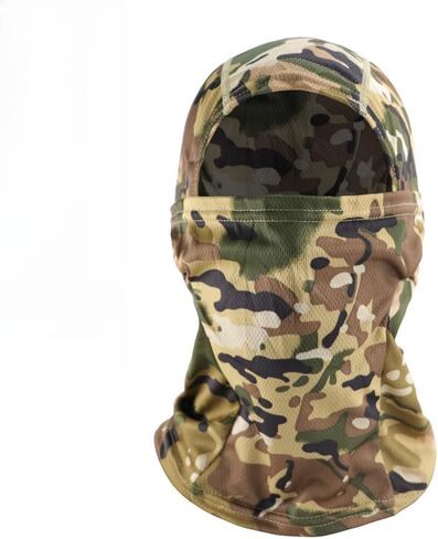 Camouflage Neck Gaiter Cycling Mask Ski Mask Men Women Sunscreen Headgear Face Mesh Outdoor Sports Hiking Biking in Saudi Arabia