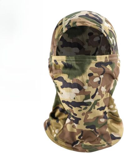 Camouflage Neck Gaiter Cycling Mask Ski Mask Men Women Sunscreen Headgear Face Mesh Outdoor Sports Hiking Biking in Saudi Arabia
