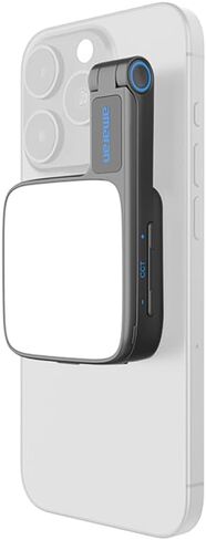 Amaran Go Magnetic Selfie Phone Light, Compatible with MagSafe & Qi2 Magnets, Dual LED Light Source with Adjustable Mirror Light & CCT (2700K-6500K), for Selfies, Makeup, & Content Creation (Green) in Saudi Arabia