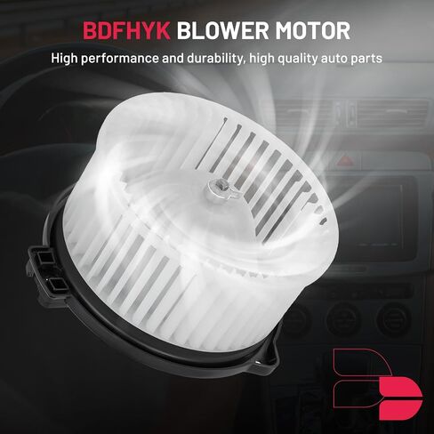 BDFHYK AC سخان منفاخ مروحة المحرك 75015 متوافق مع مازدا، متوافق مع تويوتا، استبدال مجموعة محرك منفاخ HVAC لـ PM9212 in Saudi Arabia