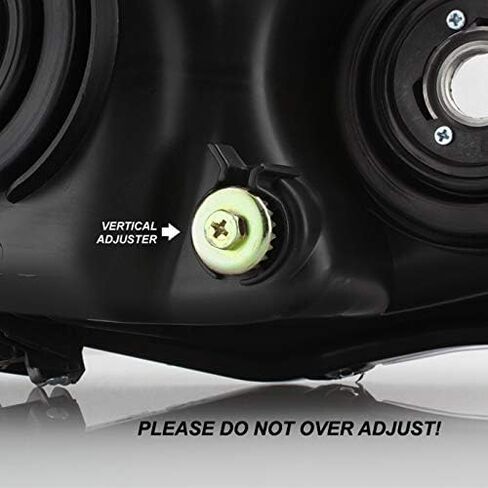 AKKON - For Black Bezel 2011-2013 Toyota Corolla Headlights Front Lamps Direct Replacement Left + Right Pair in Saudi Arabia