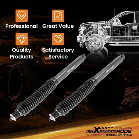 ممتص الصدمات الأمامي maXpeedingrods 3-4.5 بوصة لسيارة جيب رانجلر JK JKU 2007-2018، إصدار G1 in Kuwait