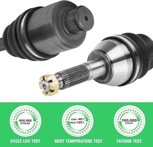 Youxmoto CV Axle Front Left Right Fit for Polaris Sportsman 400 500 600 700-2002 2003 2004, for Magnum 330 4x4/ ATP 330 500, For 1380199, 1380218, 4340 Chromoly Steel Drive Half Shaft in Saudi Arabia