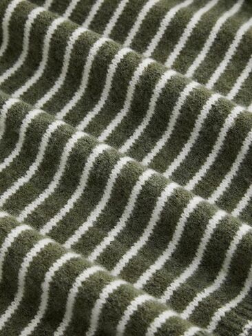 CIDER Oversized Sweaters for Women Knit Wool-Blend Boat Neck Striped Long Sleeve Sweater Curve & Plus in Saudi Arabia