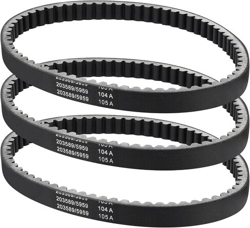 3pcs 30 Series Go Kart Torque Converter Drive Belt Replaces Manco 5959 / Comet 203589 203589A Go Kart Asymmetric Correa in Saudi Arabia