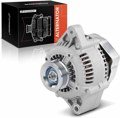 مولد كهربائي ممتاز متوافق مع Toyota Paseo 1993-1999، Tercel 1995-1998، 1.5L، 12V 70A 4-Groove Pulley في اتجاه عقارب الساعة، استبدال # 101211-0340، 27060-11270 in Saudi Arabia