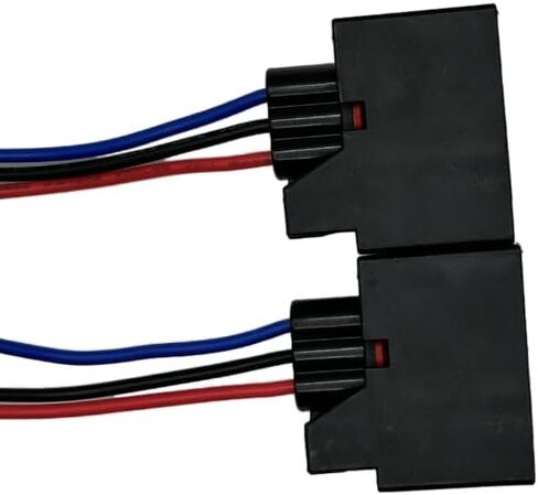 Front Turn Signal/Park Lamp Connector Pigtail, Replace OE 68065016AB 68030098AA, Compatible with Jeep Wrangler JK 2007-2018 (2-Door & 4-Door Unlimited, Sport/Sport S/Sahara/Rubicon) in Saudi Arabia