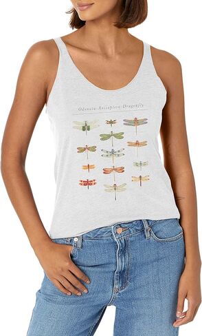 قميص بدون أكمام للسيدات من Fifth Sun Dragonfly Study Fast Fashion Racerback in Saudi Arabia