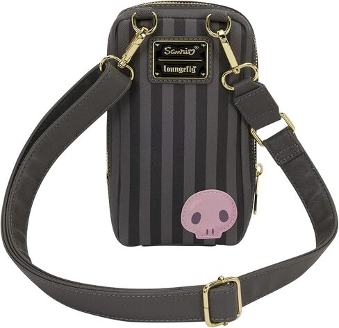 Loungefly Sanrio Kuromi 20Th Anniversary Cell Phone Crossbody Bag with Coin Bag in Saudi Arabia