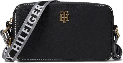 Tommy Hilfiger Women's Gina Ii Camera Crossbody Pebble Pvc in Saudi Arabia