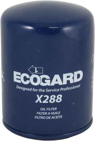 ECOGARD X288 Premium Spin-On Engine Oil Filter for Conventional Oil Fits Ford F-250 7.3L DIESEL 1988-1994, F-350 7.3L DIESEL 1988-1994, F-250 6.9L DIESEL 1983-1987, F Super Duty 7.3L DIESEL 1989-1994 in Saudi Arabia