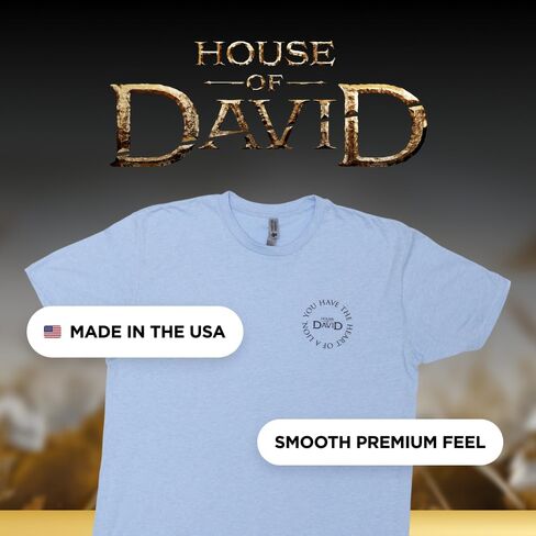 Wonder Project House of David Heart of a Lion T-Shirt in Saudi Arabia