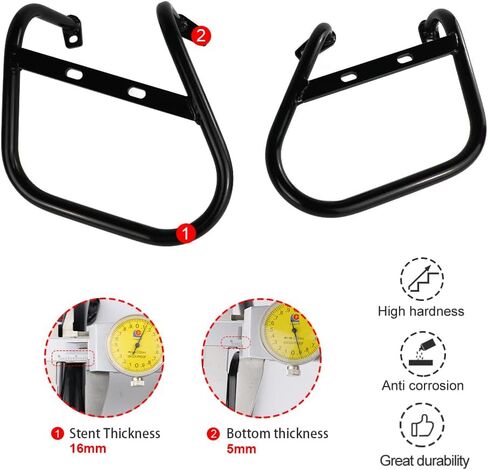 Xitomer Saddlebag Support Racks, Fit for 2023 2022 KLX230 2021 2020 KLX230 2020-2024, Fit for KLX230S 2022-2024 / KLX230SM 2023-2024, Racks Motorcycle Side Carrier Pannier Racks in Saudi Arabia