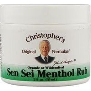 كريستوفر الصيغ الأصلية سين سي مرهم المنثول فرك، 2 أوقية in Kuwait