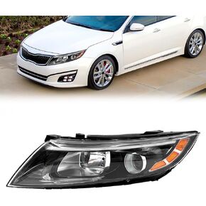 مجموعة المصابيح الأمامية متوافقة مع مجموعة المصابيح الأمامية الهالوجين كيا أوبتيما 2014 2015 مع المصابيح الأمامية البديلة 921024C500 (جانب الركاب الأيمن) in Kuwait