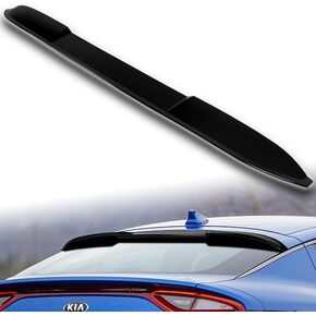 ABS Material Rear Roof Window Visor Spoiler Wing Sport Body Kit Compatible with 2018-2023 Kia Stinger (Pearl White) in Kuwait