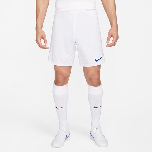 Nike Youth Park III Shorts (White/Black, X-Small) in Saudi Arabia