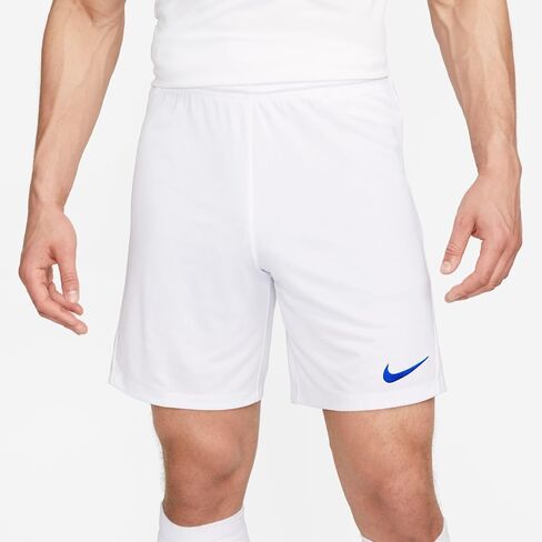 Nike Youth Park III Shorts (White/Black, X-Small) in Saudi Arabia