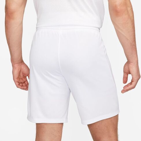 Nike Youth Park III Shorts (White/Black, X-Small) in Saudi Arabia