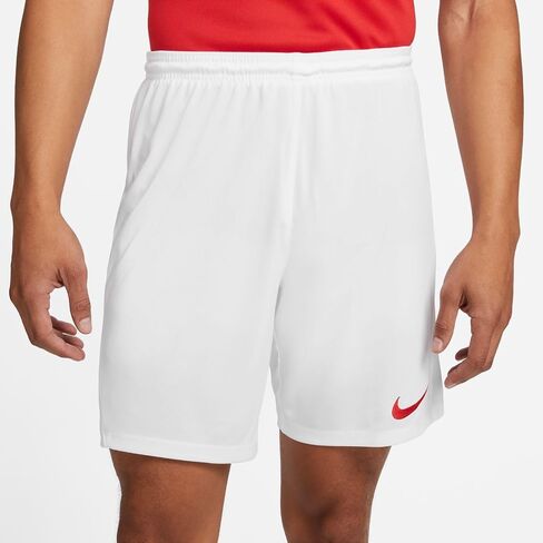 Nike Youth Park III Shorts (White/Black, X-Small) in Saudi Arabia