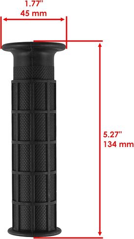 Caltric Handle Bar Grip and Guard Compatible with Honda ATC200X 1983 1984 1985 1986 1987 in Saudi Arabia