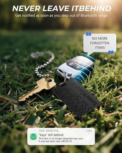 Air Tag (2025) iOS Only Bluetooth Tracker Card with Apple Find My, Rechargeable Smart Card Wallet Finder GPS Tracker, Keys Finder and Item Locator for Keys, Bags, Passports (Blue, 2 Pack) in Kuwait