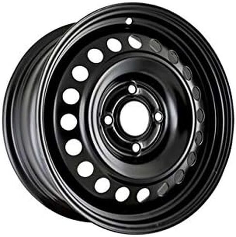 Steel Wheel - Black - 16 x 6.5 Inch - 4 Lug - 20 Hole - Compatible with 2007-2012 Nissan Sentra in Saudi Arabia