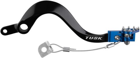 Tusk Aluminum Brake Pedal Blue Tip Compatible with Kawasaki KX250 2021-2025/KX450F 2006-2025/KX250 X 2021-2025 in Saudi Arabia