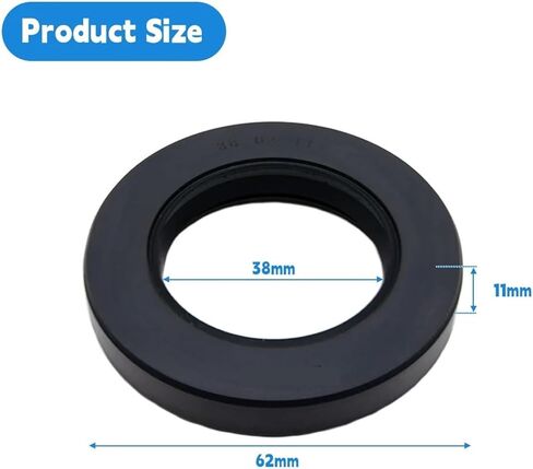 مضخة هيدروليكية ضغط المحرك الهيكل العظمي ختم النفط 38x62x11 مللي متر ختم زيت المحرك in Kuwait