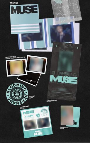 [WEVERSE POB Exclusive] BTS Jimin Muse 2nd Album with Tracking Sealed Bangtan (Standard Serenade Version) in Saudi Arabia
