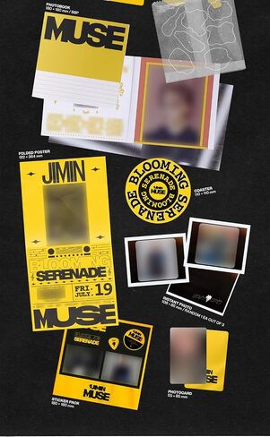 [WEVERSE POB Exclusive] BTS Jimin Muse 2nd Album with Tracking Sealed Bangtan (Standard Serenade Version) in Saudi Arabia