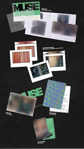 [WEVERSE POB Exclusive] BTS Jimin Muse 2nd Album with Tracking Sealed Bangtan (Standard Serenade Version) in Saudi Arabia