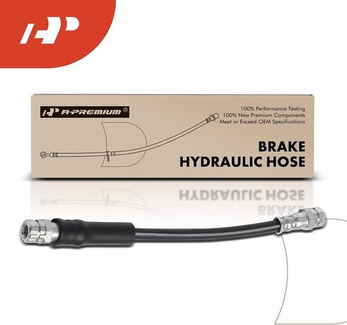 A-Premium Rear Brake Hydraulic Hose Compatible with Audi A3 06-13, A3 Quattro 06-09 & Volkswagen Beetle 14-19, Jetta 05-18, Passat 06-10 & Seat & More in Saudi Arabia