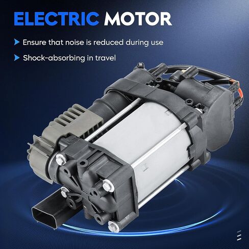 Air Suspension Compressor Pump Fit for Jeep Grand Cherokee V6/V8 2011-2020, Air Ride Compressor Pump with relay, Replace for 68204730AC, 68204730AD in Saudi Arabia