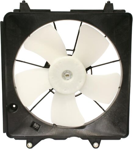 Evan Fischer Driver and Passenger Side Set of 2 (1) A/C Condenser Fan, and (1) Radiator Fan Compatible with 2006-2011 Honda Civic in Saudi Arabia
