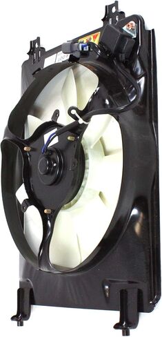Evan Fischer Driver and Passenger Side Set of 2 (1) A/C Condenser Fan, and (1) Radiator Fan Compatible with 2006-2011 Honda Civic in Saudi Arabia