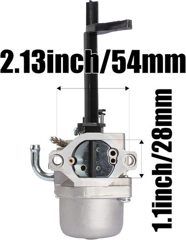 Carburetor + Filter Kit Compatible with 796329 8hp Nikki Carb in Saudi Arabia