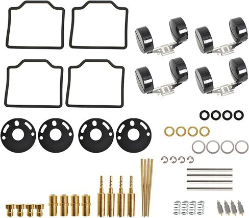 4 Set of Carburetor Repair Kit with Float Replacement for Honda CB750 CB750K 1969-1976 in Saudi Arabia
