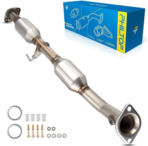 محول حفاز PHILTOP متوافق مع 2005-2015 Tacoma 2.7L - استبدال # 54702، 645803، 40760 الفولاذ المقاوم للصدأ المناسب مباشرة (متوافق مع وكالة حماية البيئة) in Saudi Arabia