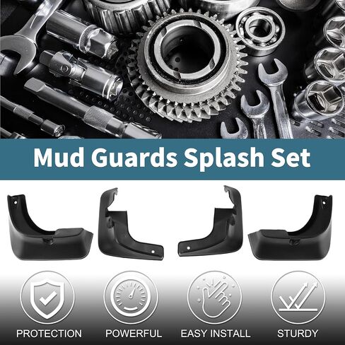 Mud Flaps Splash Guards for Toyota Avalon 2007-2018 Front & Rear Mud Guards W/Mount Accessories in Saudi Arabia