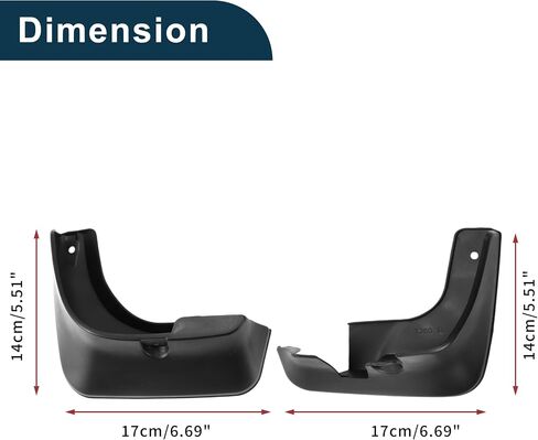 Mud Flaps Splash Guards for Toyota Avalon 2007-2018 Front & Rear Mud Guards W/Mount Accessories in Saudi Arabia